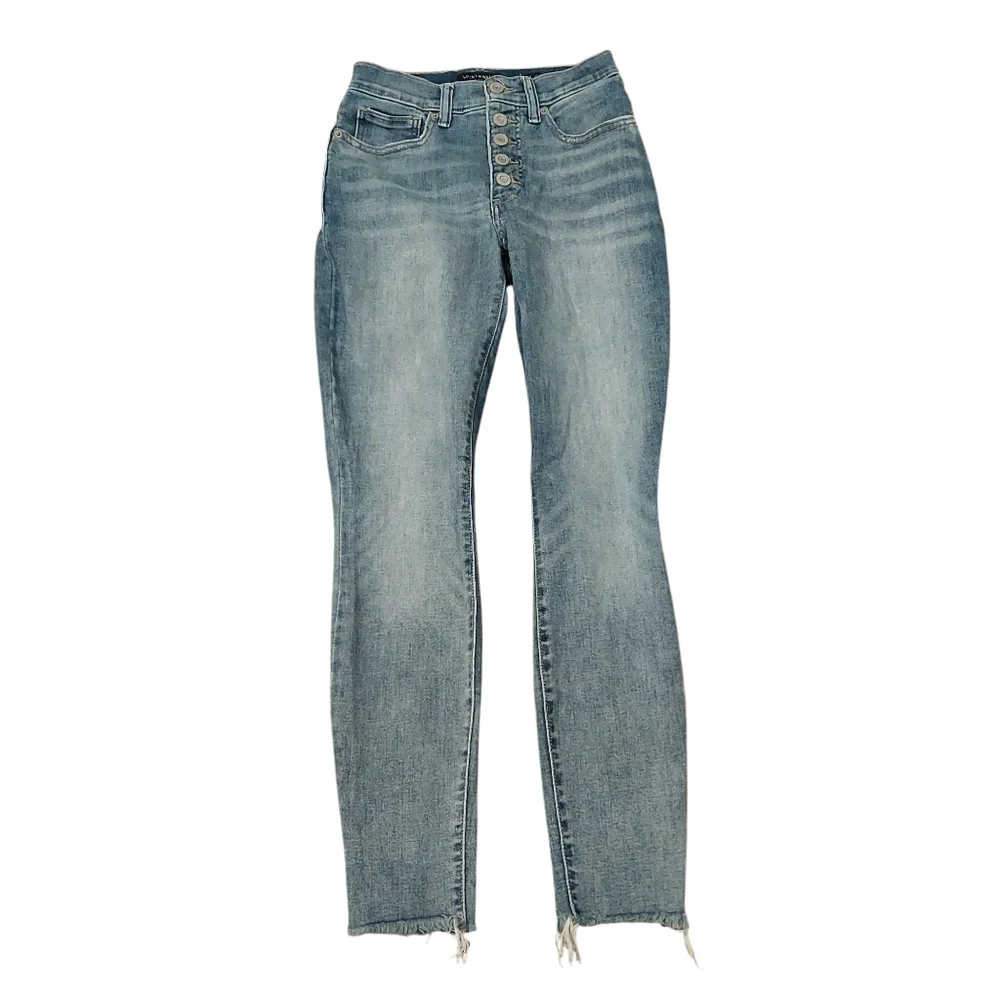 Lucky Brand Women's High-Rise Skinny Bridgette Ankle Blue Jeans - Size 2 / 26 - Picture 1 of 9